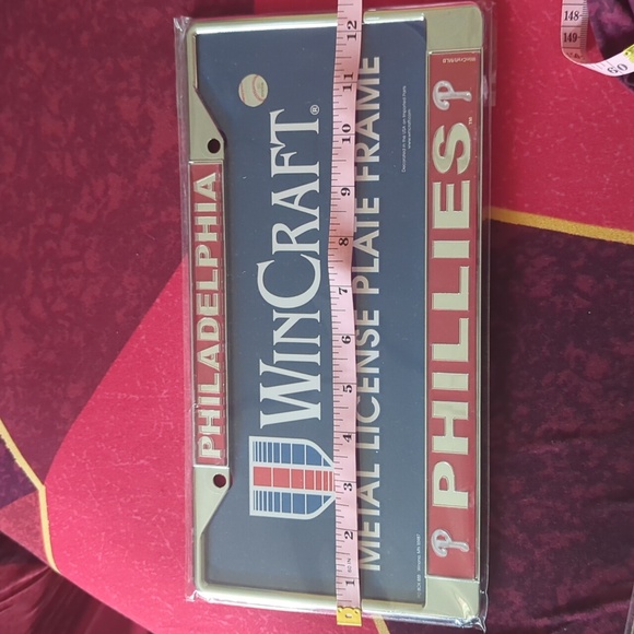 Phillies License Plate Frame - Picture 3 of 6